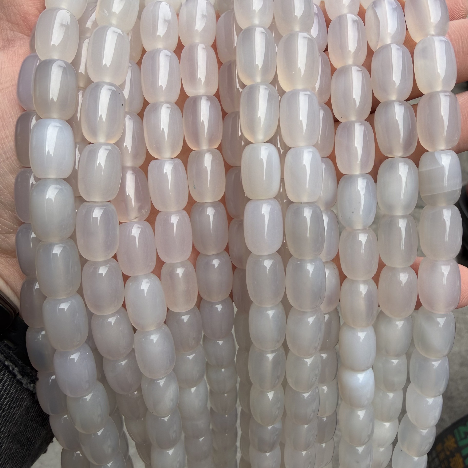 White agate