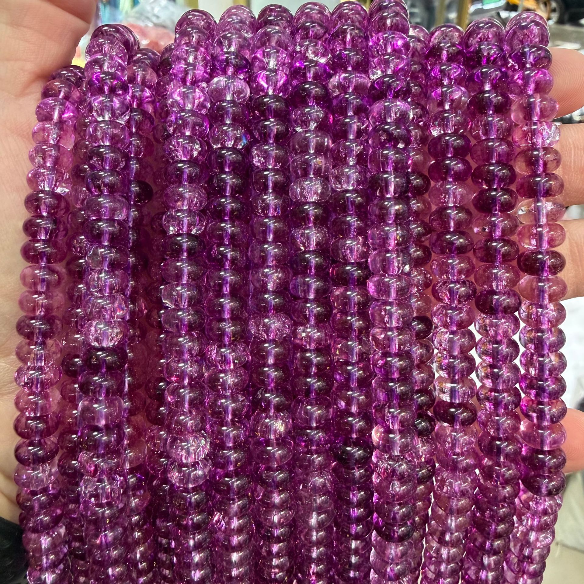 Crystal rose purple