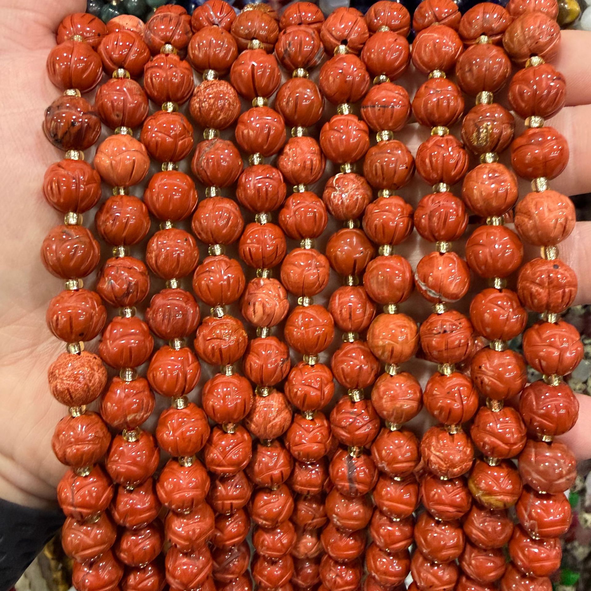 Red stone