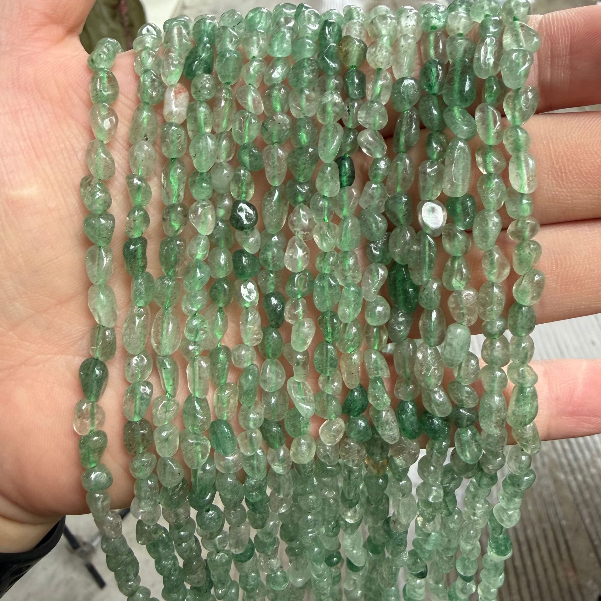 green Strawberry Quartz