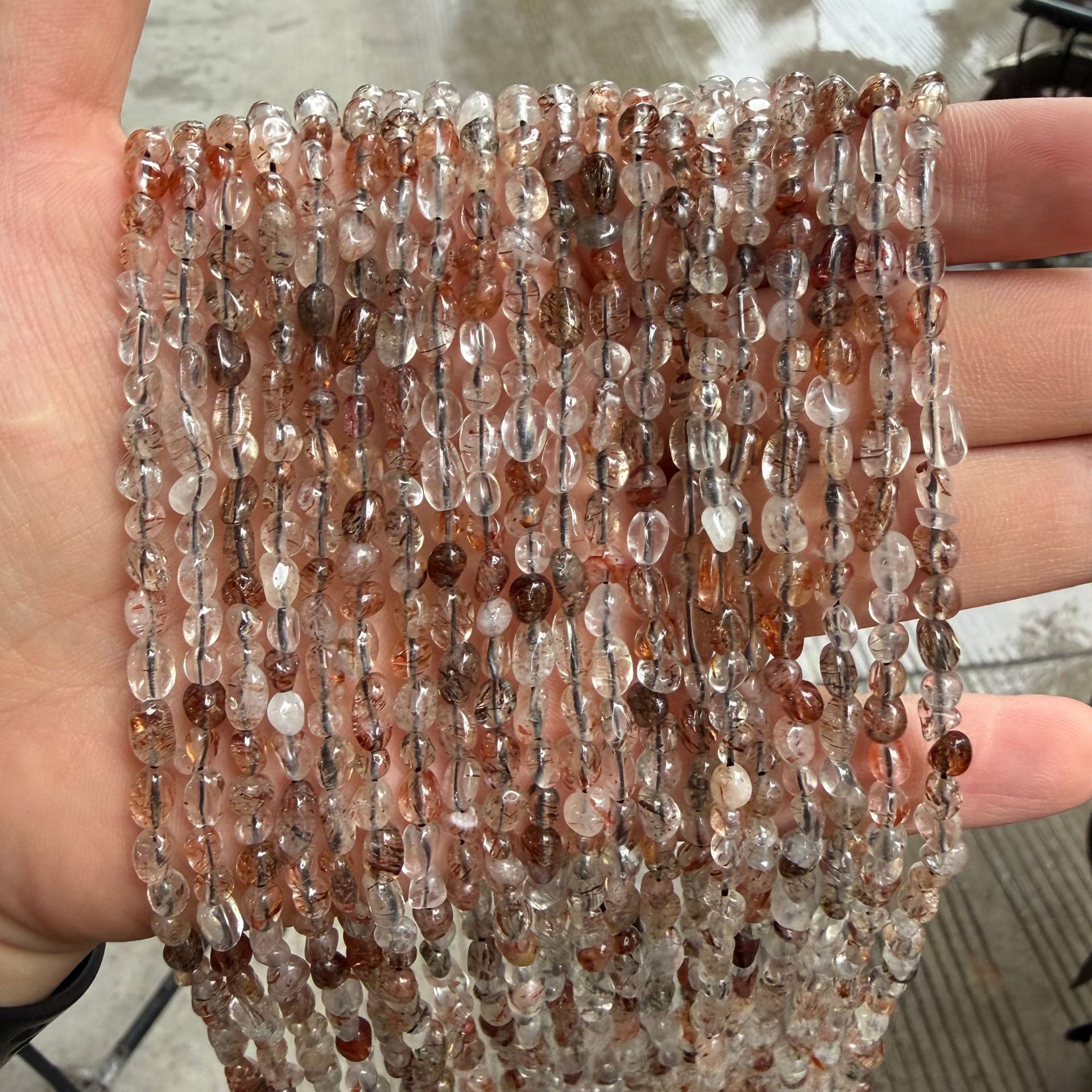 black gold Super Seven Stone
