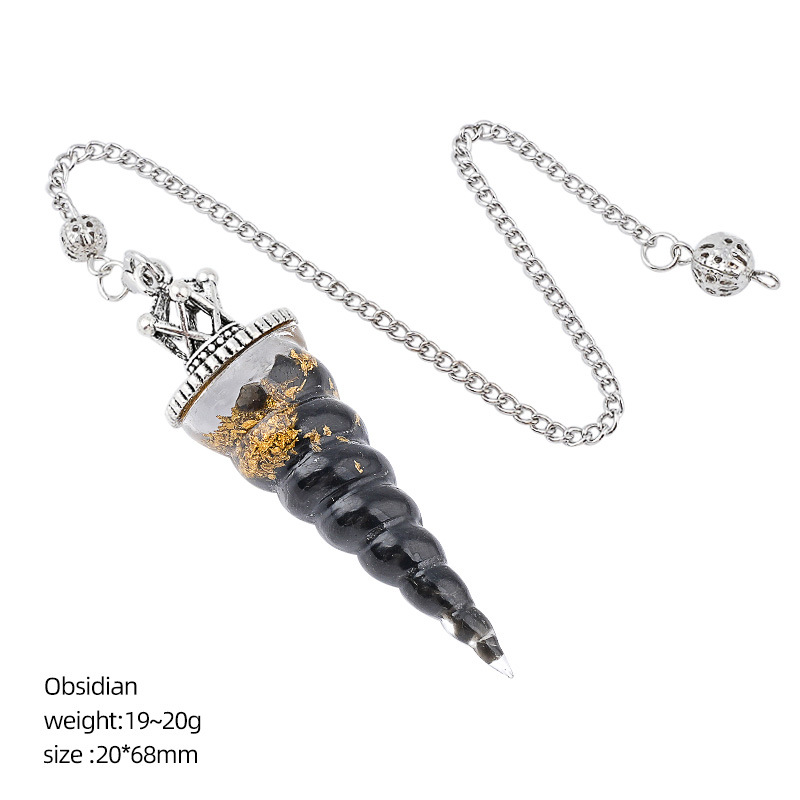 Obsidian pendulum