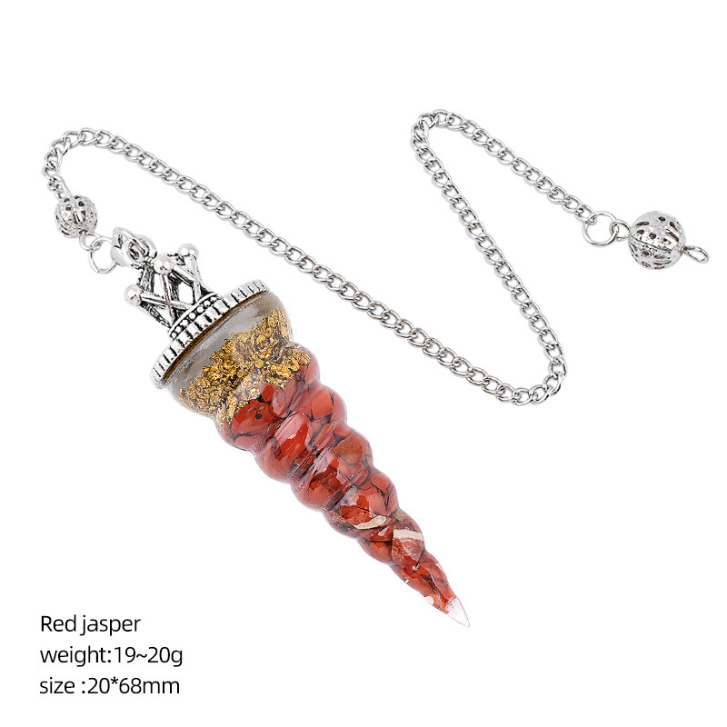 Red jasper pendulum
