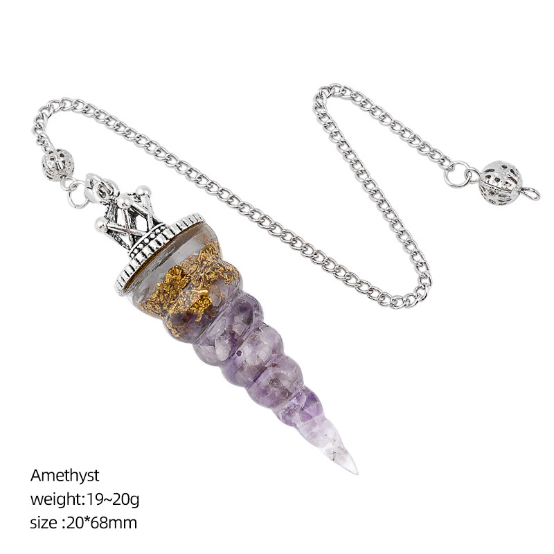 Amethyst pendulum
