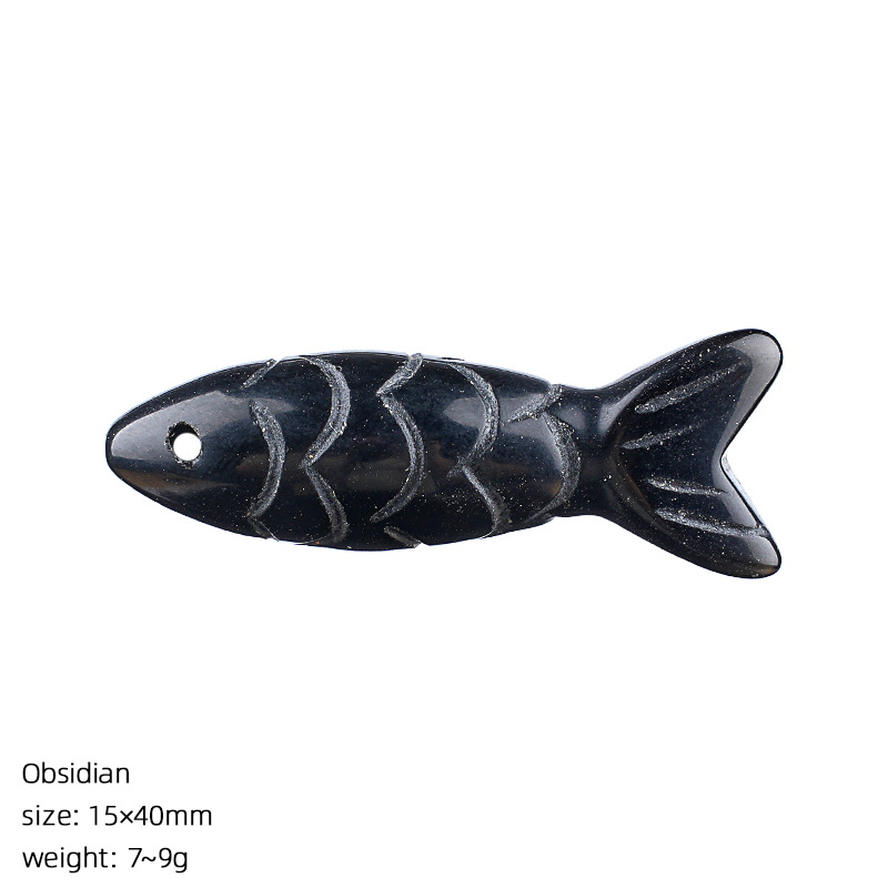 Obsidian fish