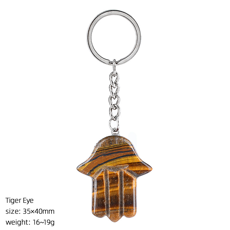 Tiger eye keychain
