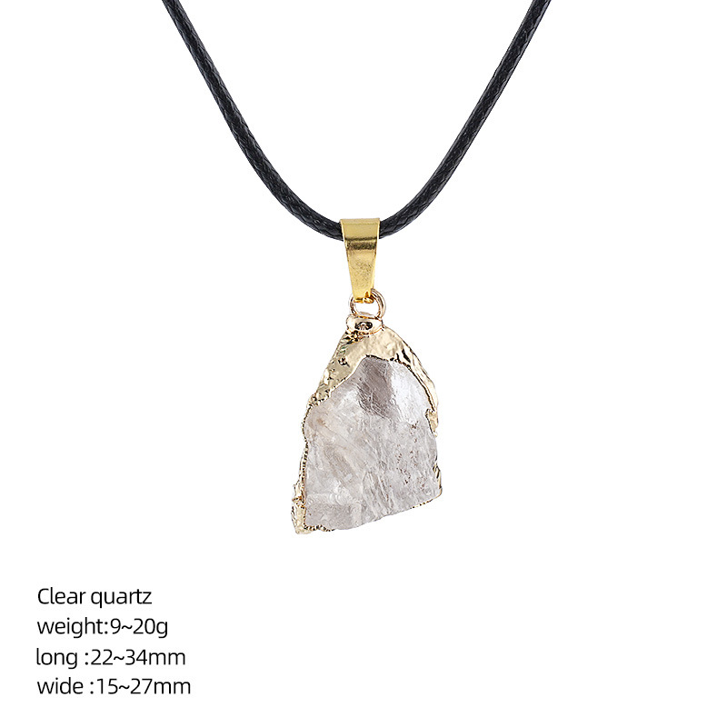 White quartz (gold)