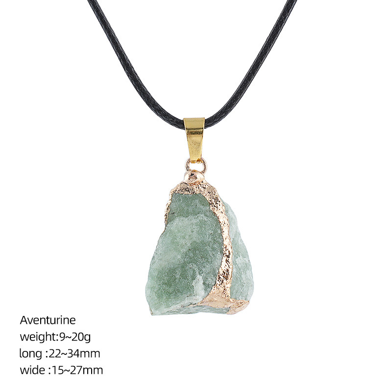 Green aventurine (gold)