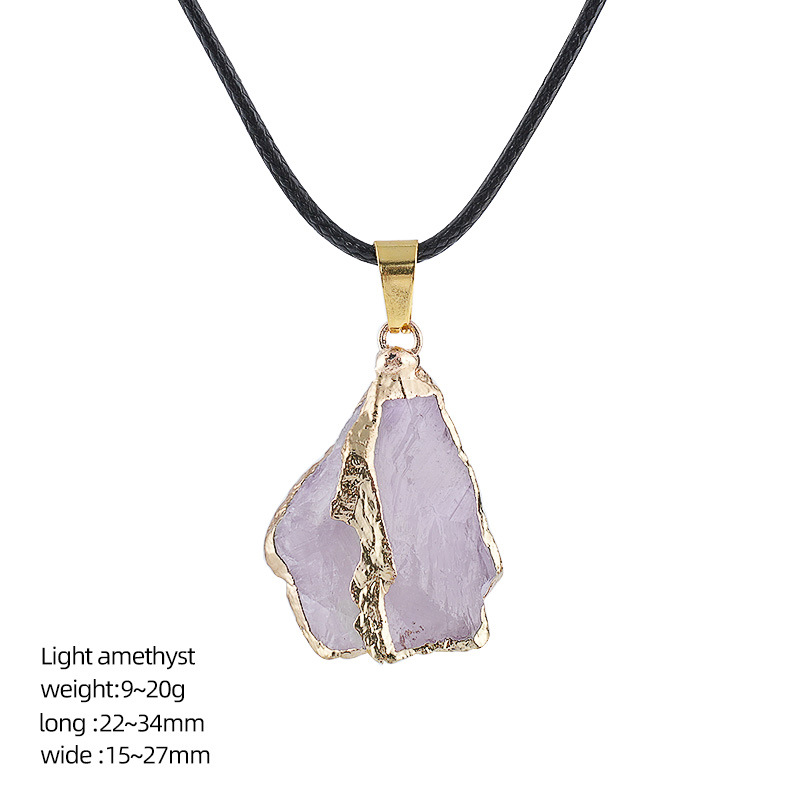 Light amethyst (gold)