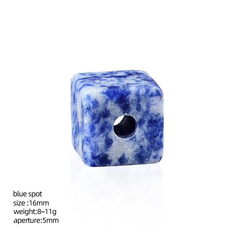 piedra de punto azul