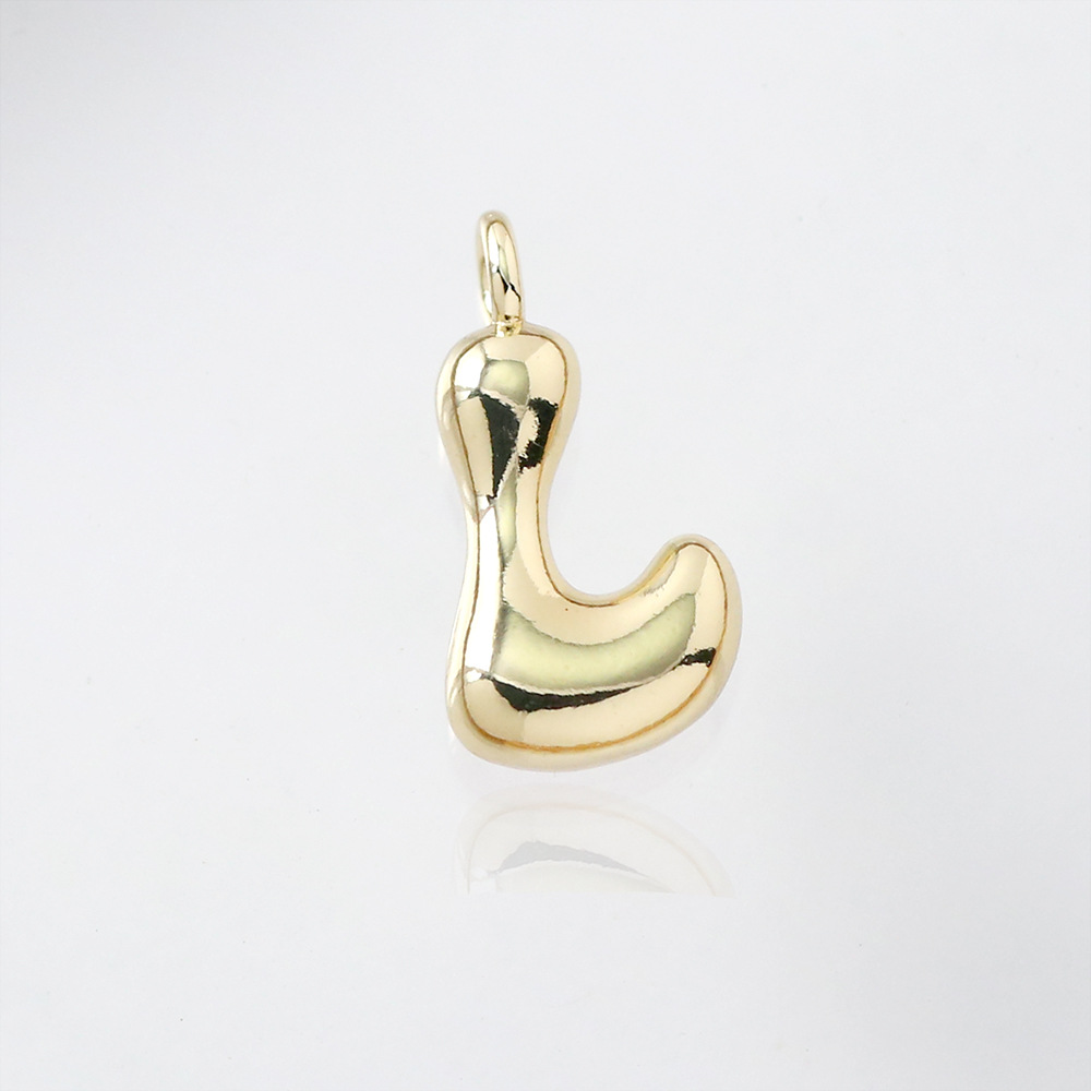 Letter pendant-l (gold)