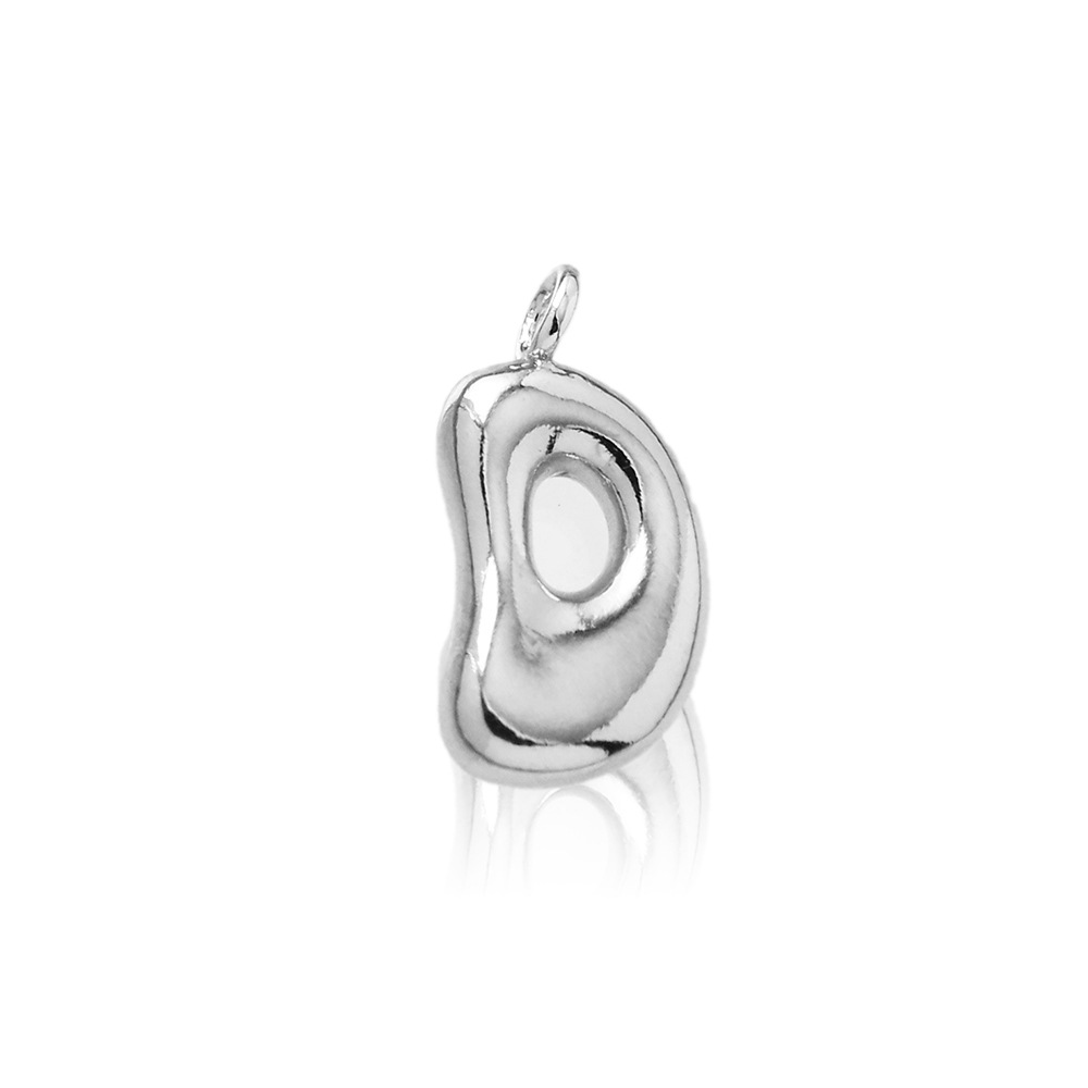 Letter pendant-d (silver)
