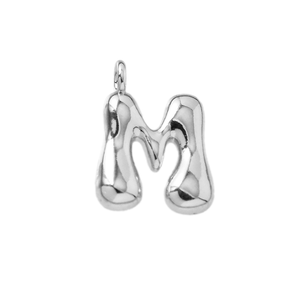 Letter pendant-m (silver)