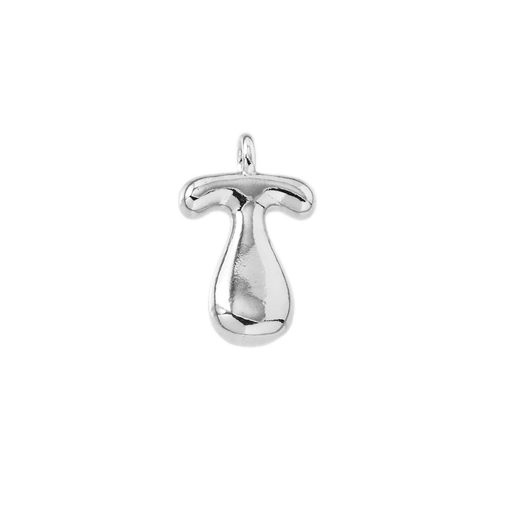 Letter pendant-t (silver)