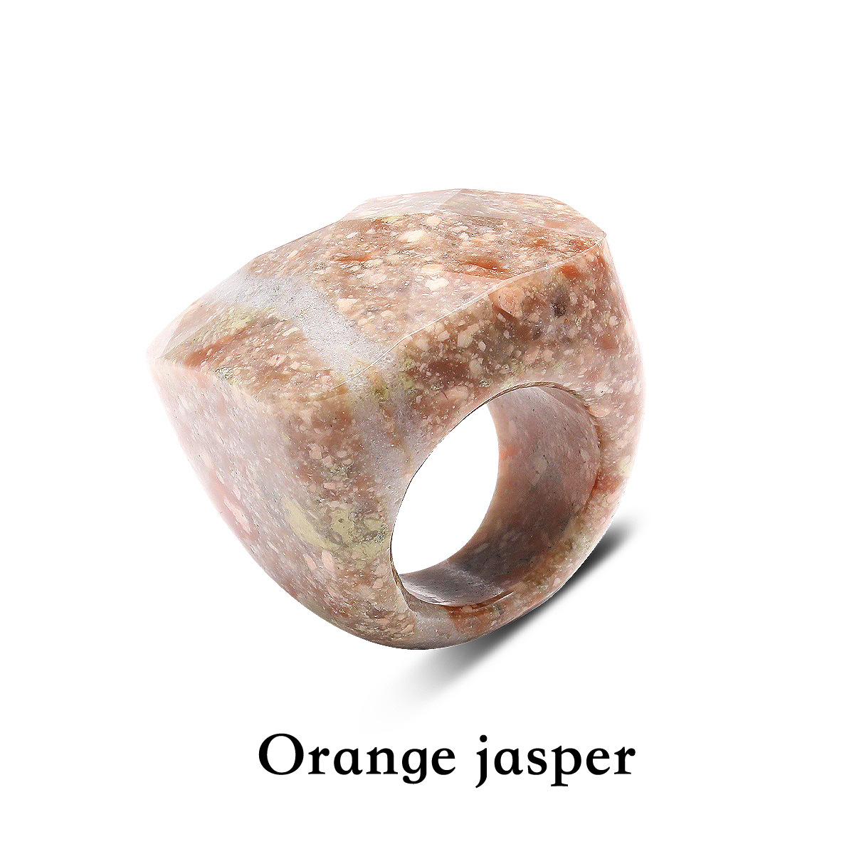 Orange chalcedony