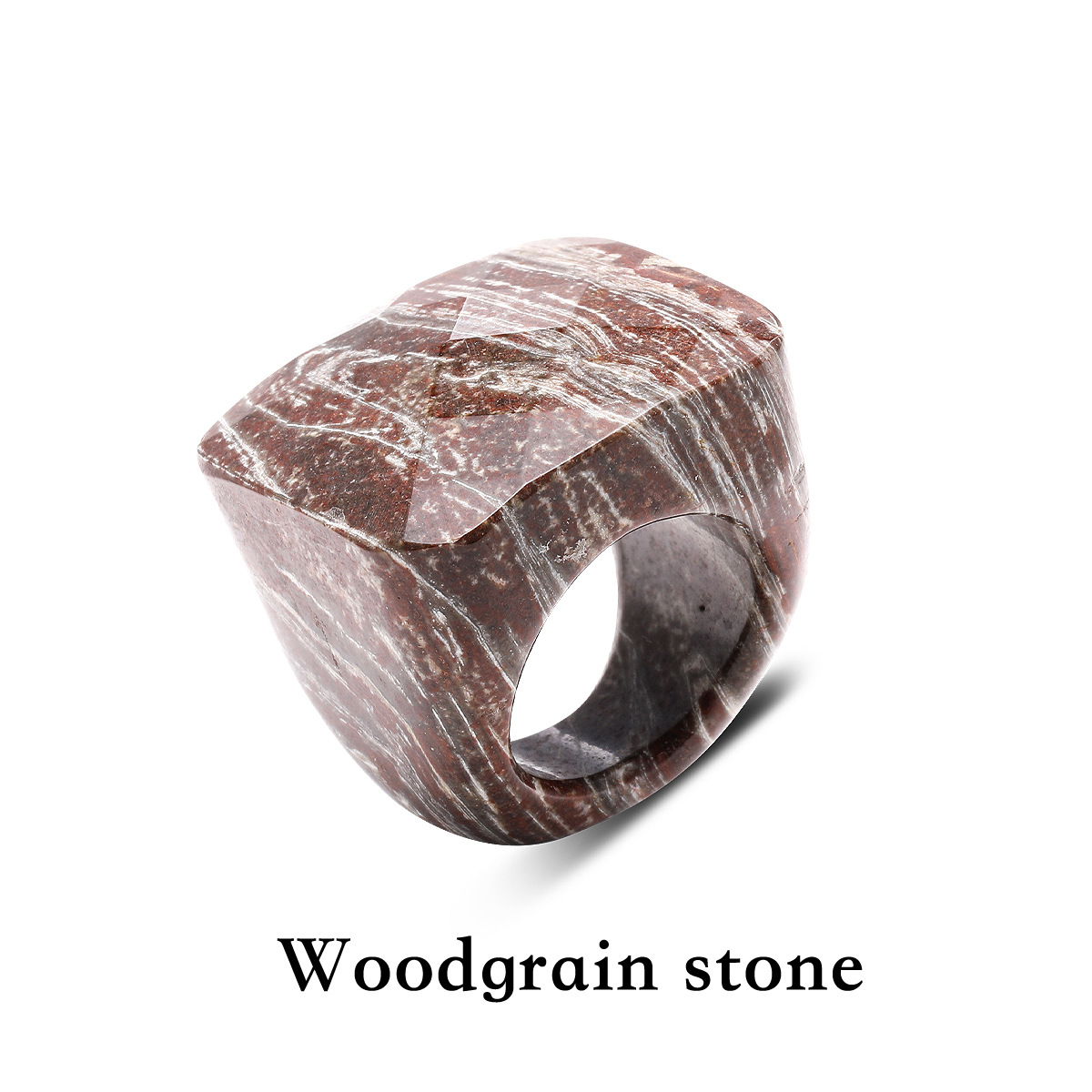 Wood grain stone