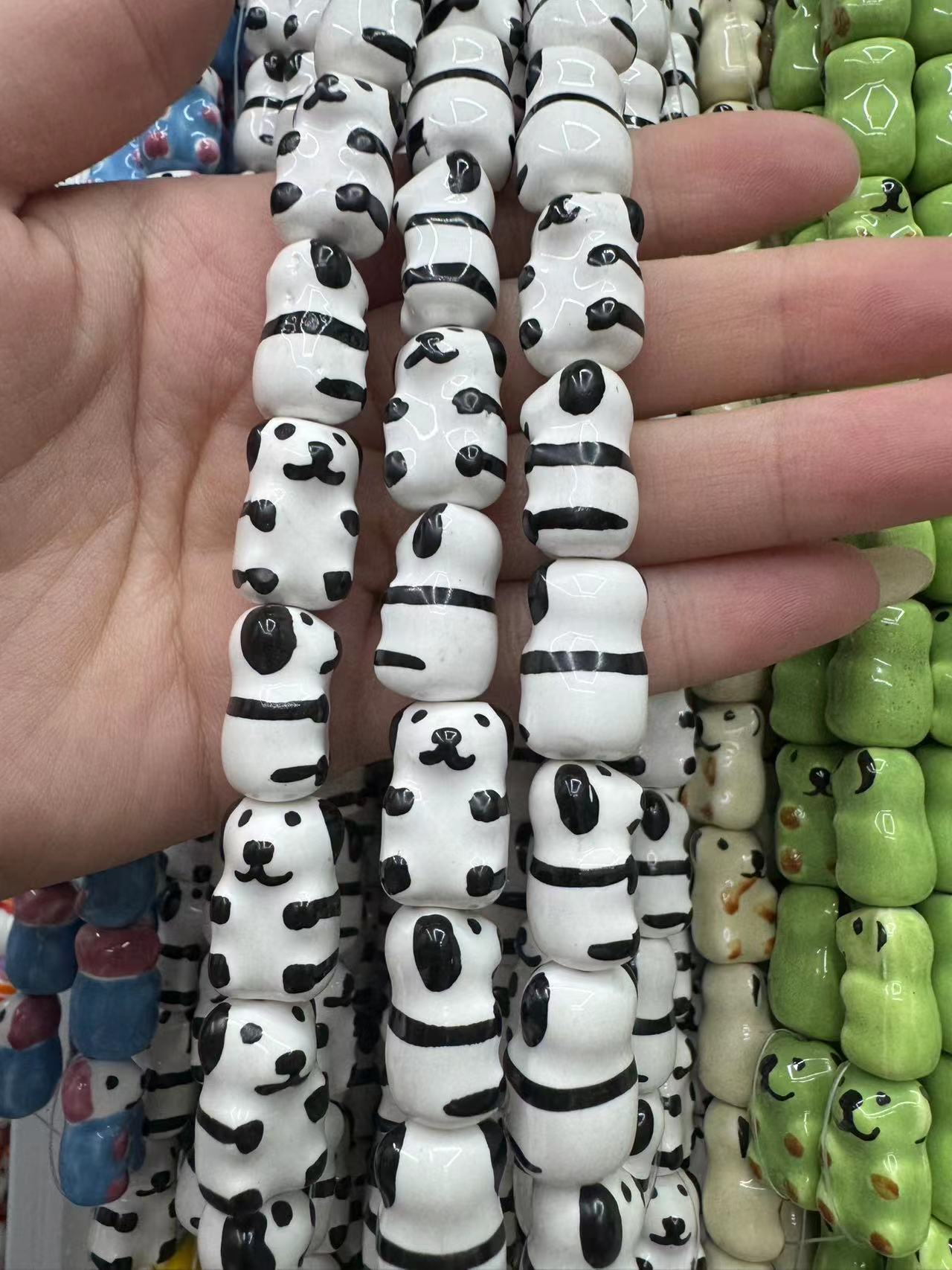 Black and white bear