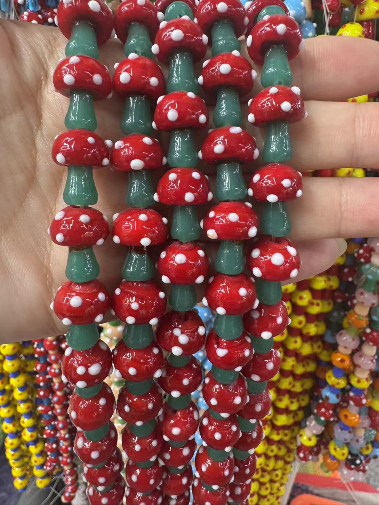 Red hat   green pole
