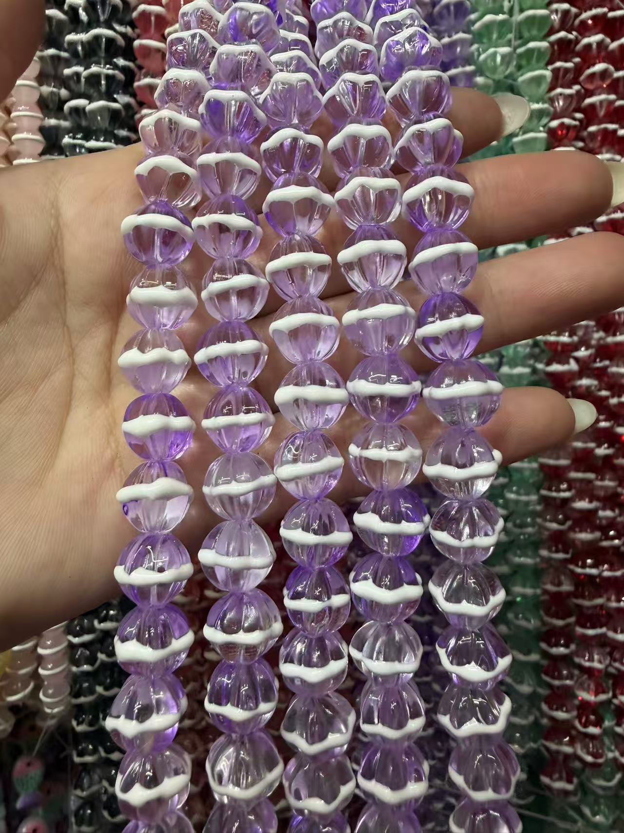 Translucent purple