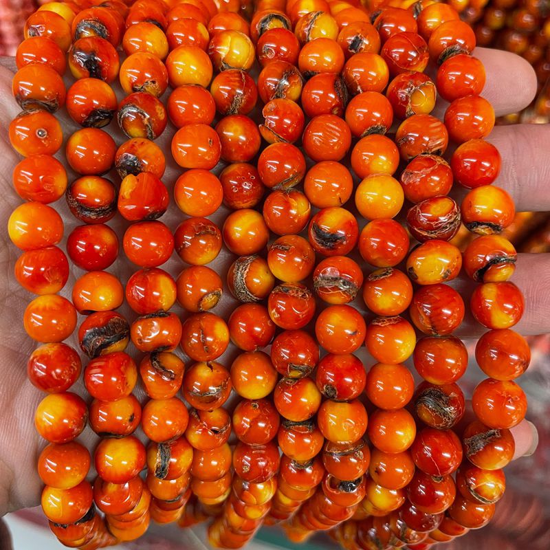 Orange coral [about 8mm]