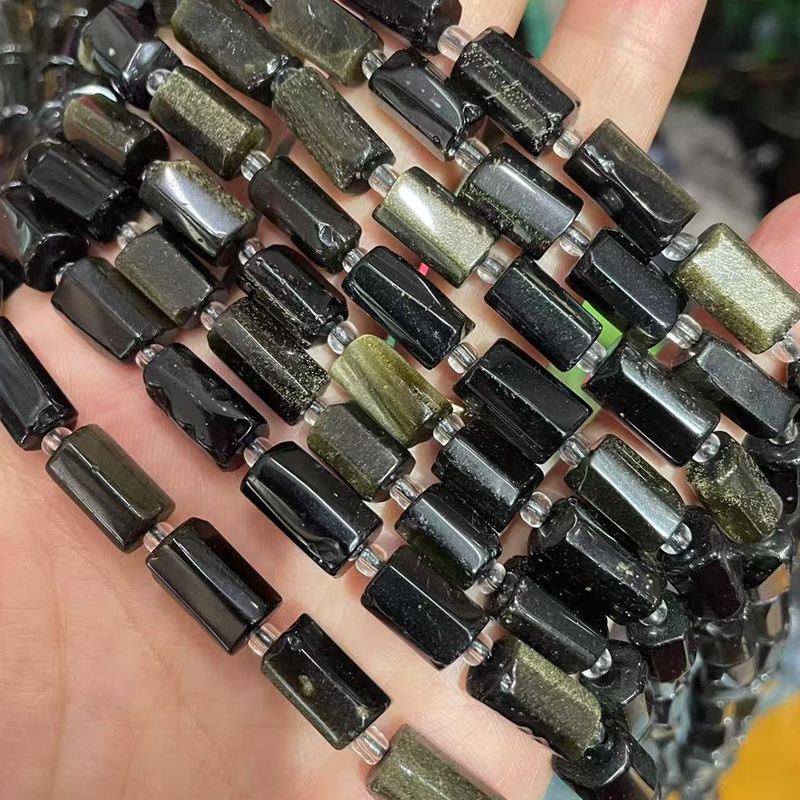 Gold obsidian