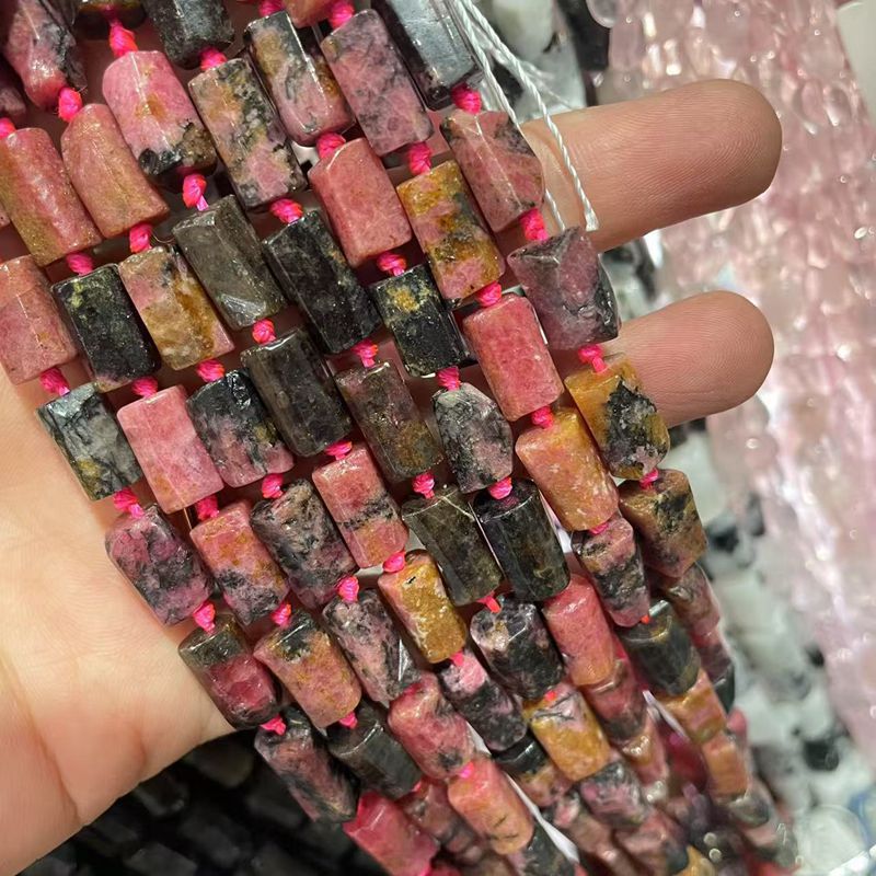 black Rhodonite