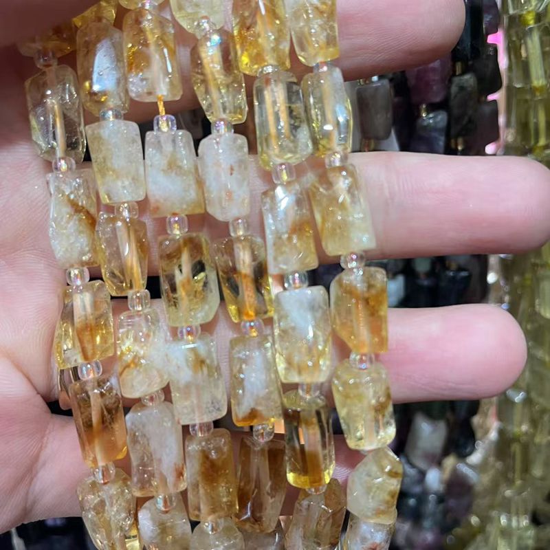Yellow pagoda crystal