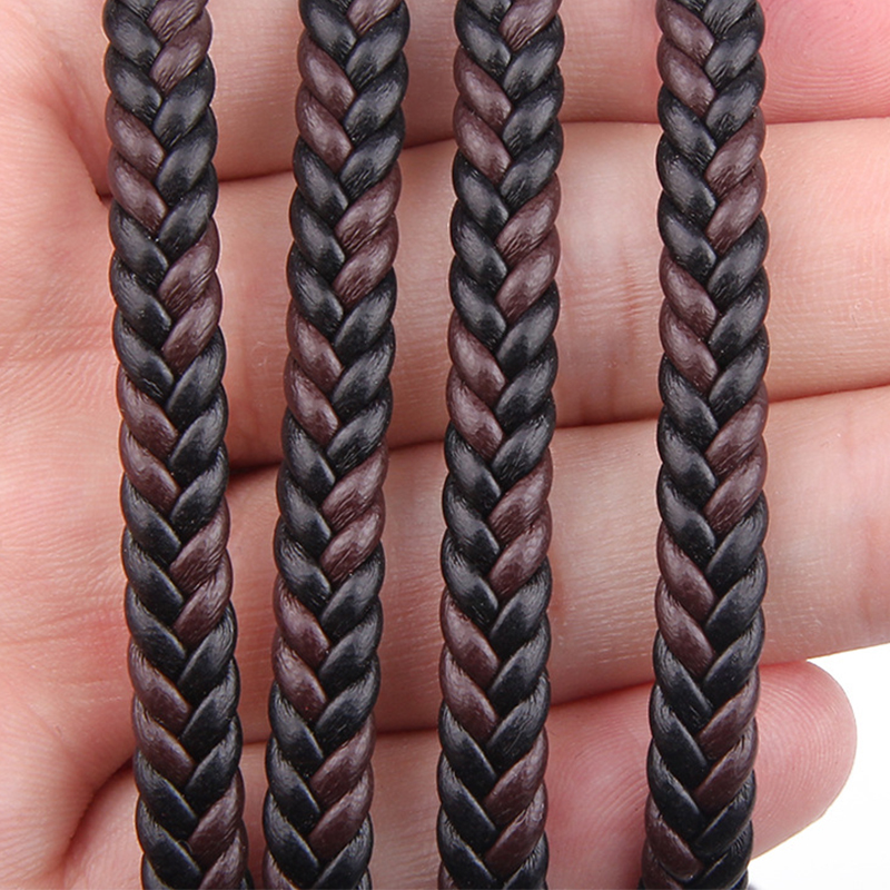 6mm wide, 3mm thick, black coffee