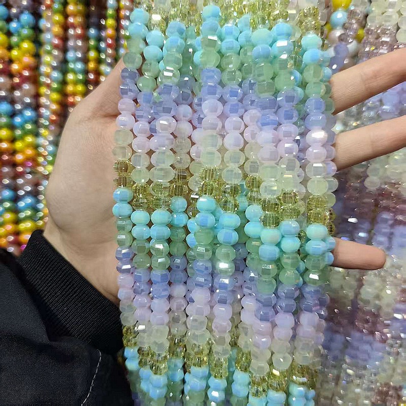 Watermelon beads colorful gradient 5