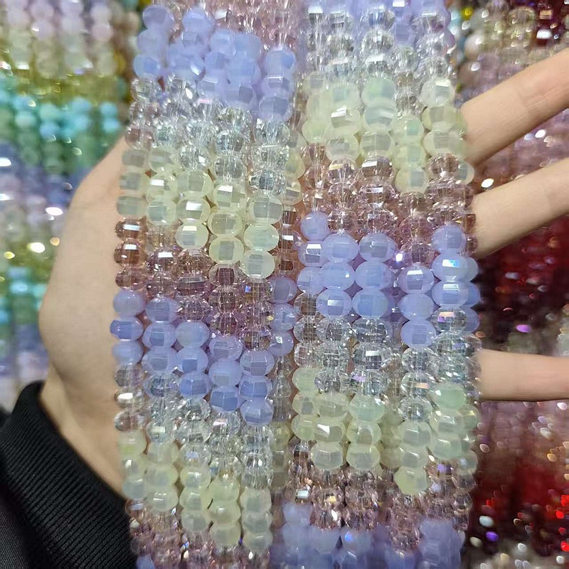Watermelon beads colorful gradient 6