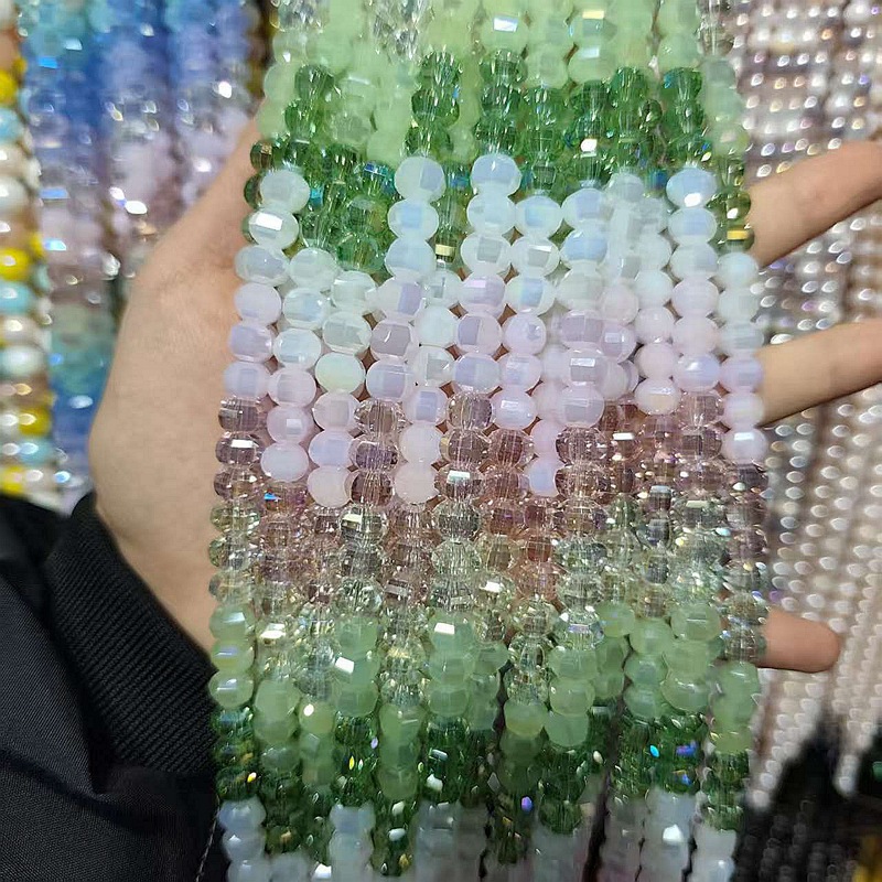 Watermelon beads colorful gradient 11