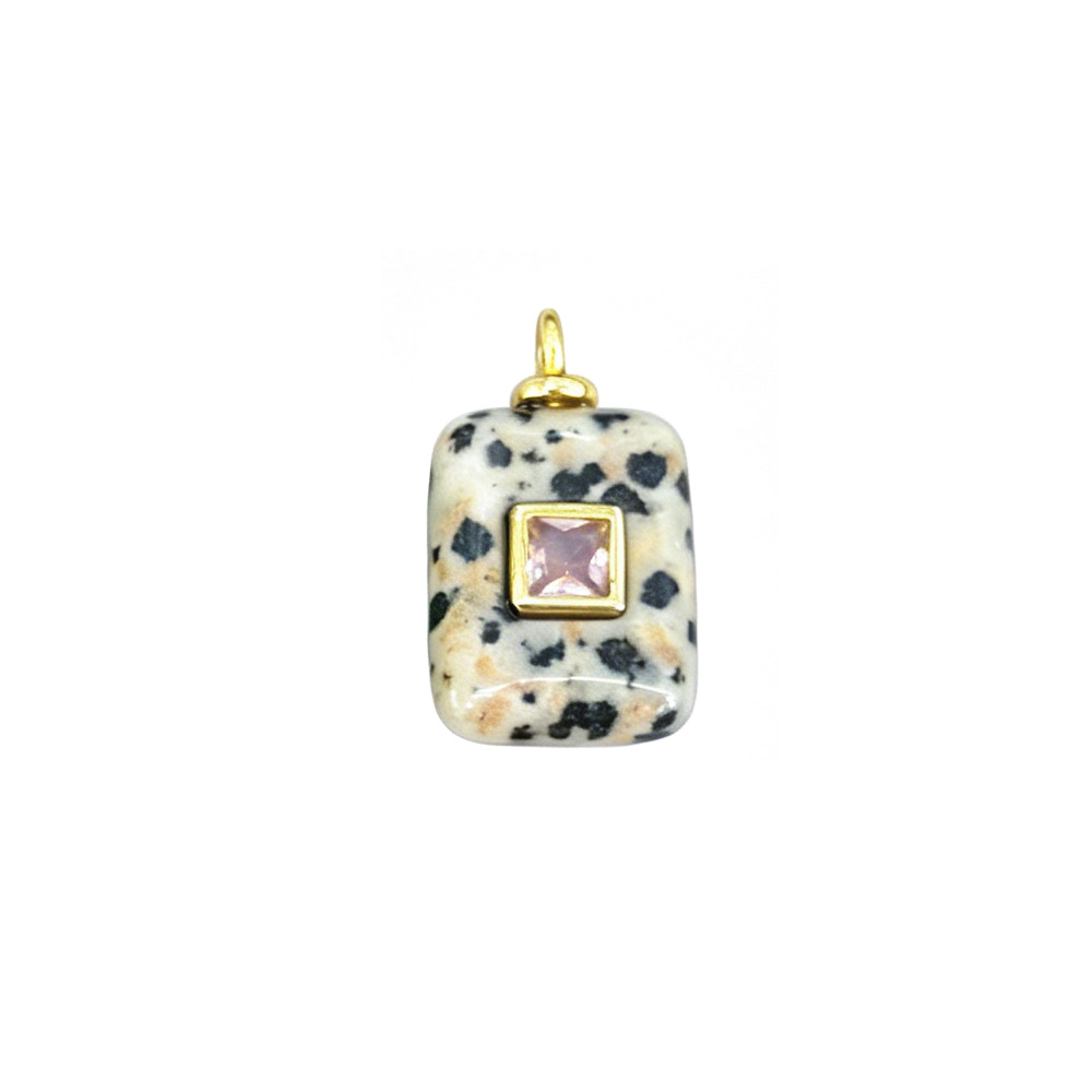 Square speckled stone