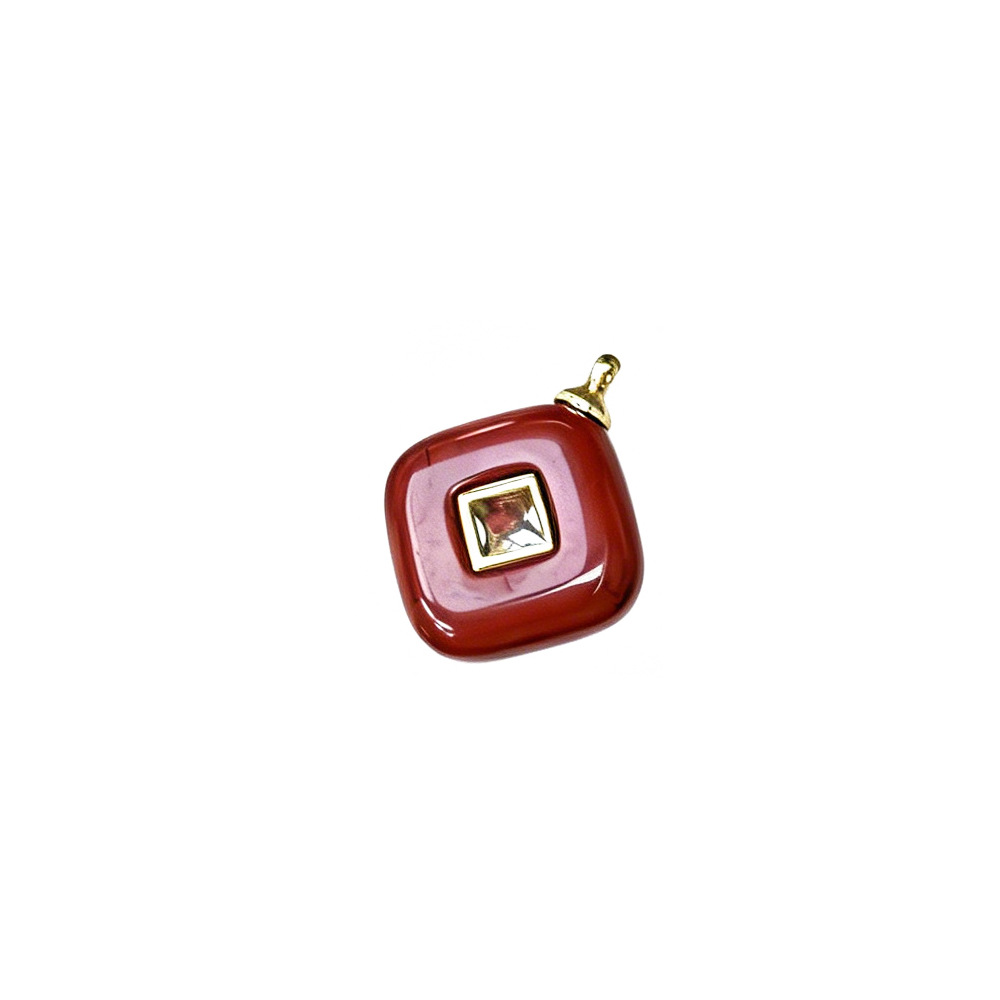 Diamond red jasper