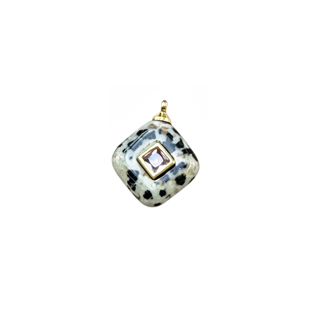 Diamond spotted stone