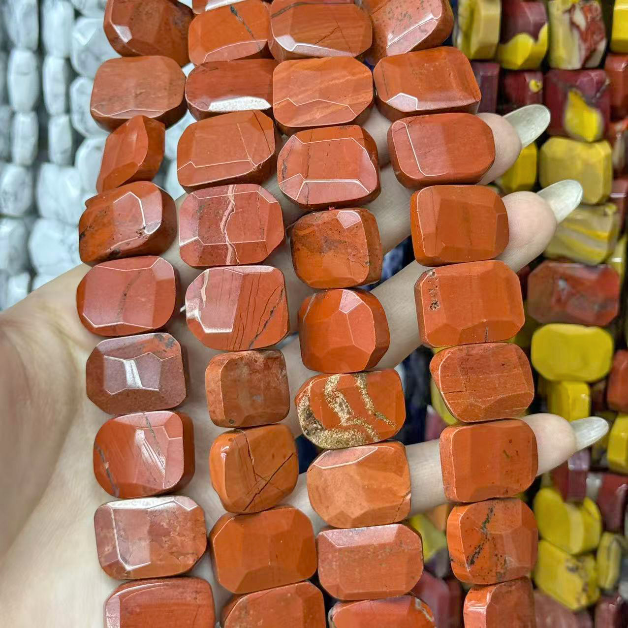 Red stone