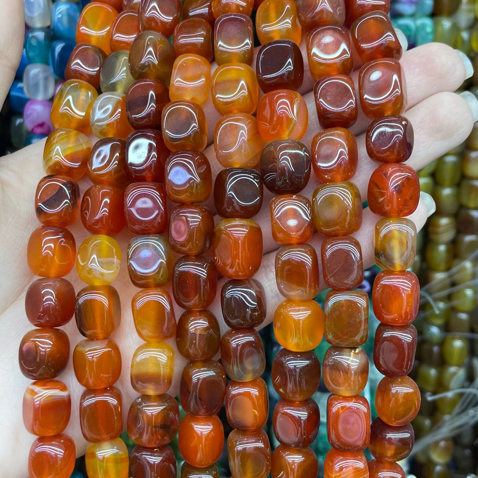 Light red agate color
