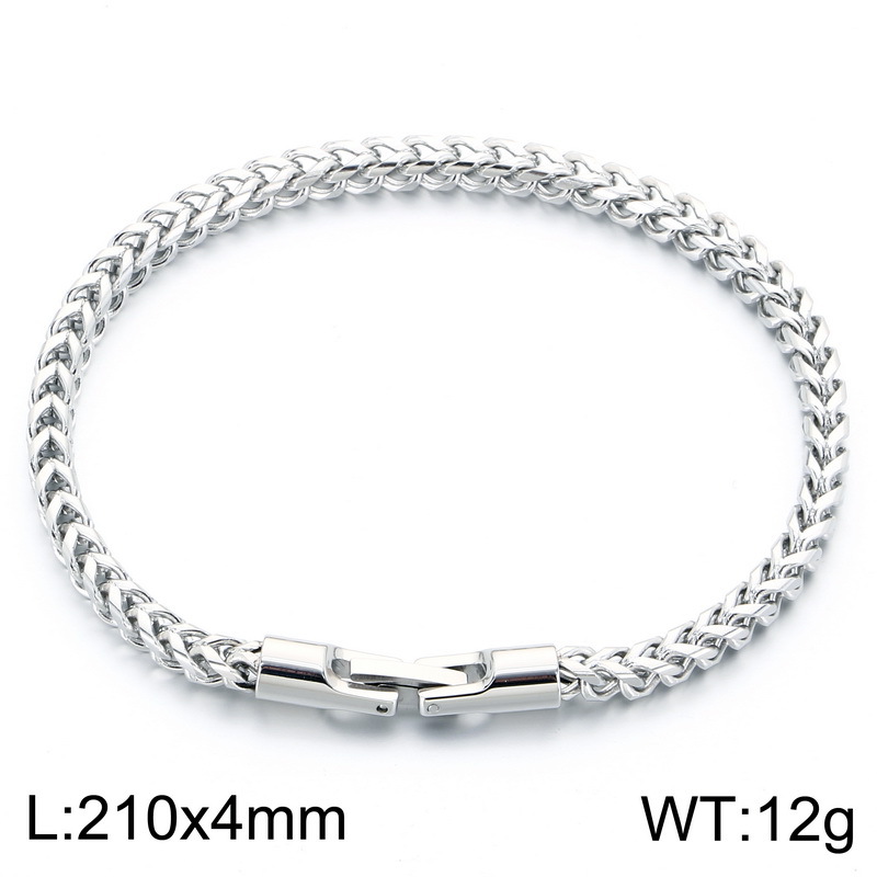 Steel color bracelet kb214403-kfc
