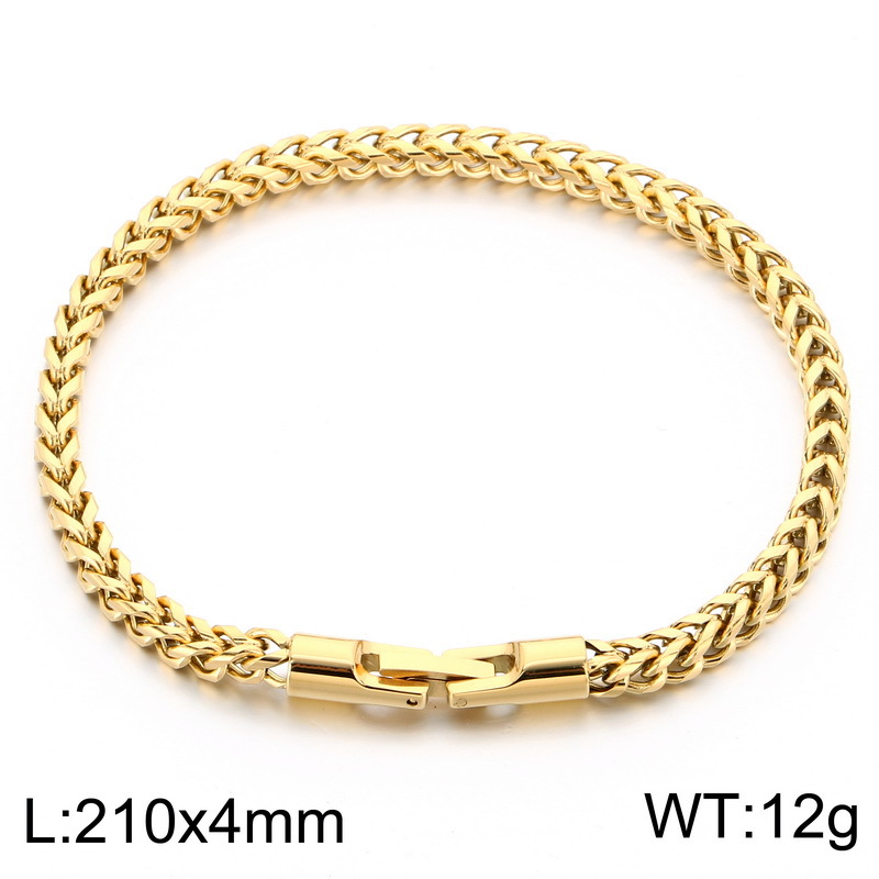 Gold bracelet kb214405-kfc