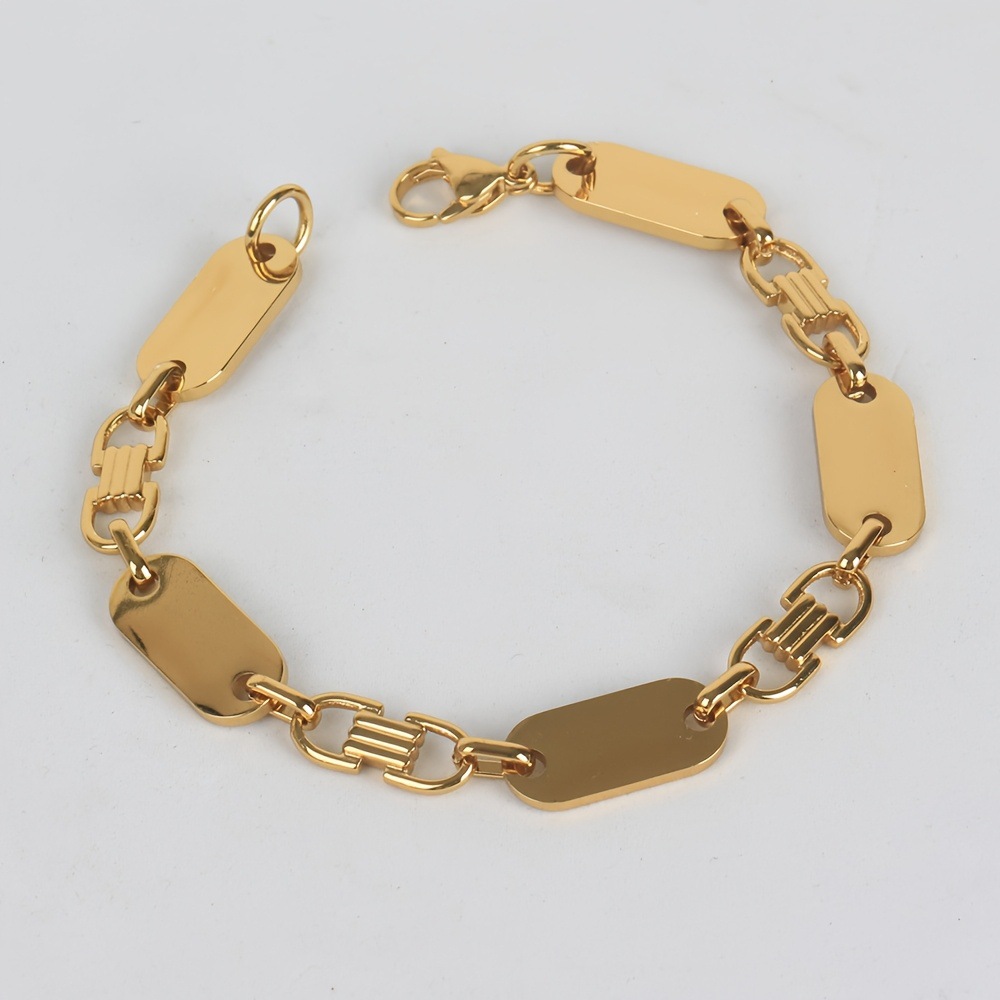 8mmx23cm gold bracelet