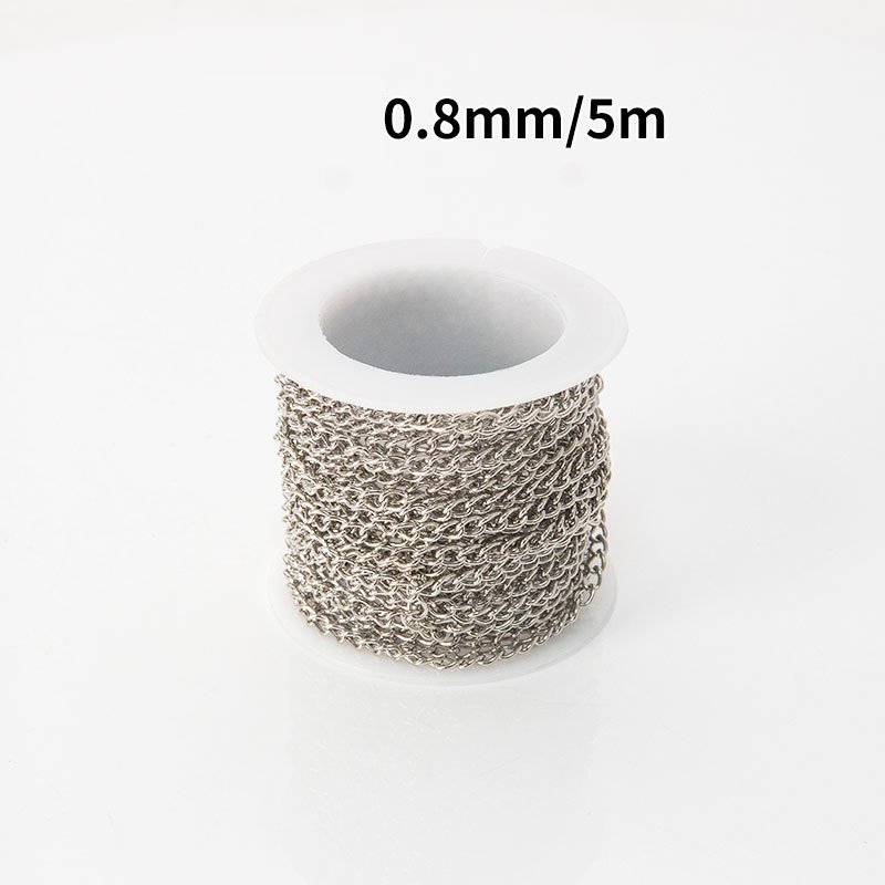 5 m/white K /0.8*2.8mm side chain