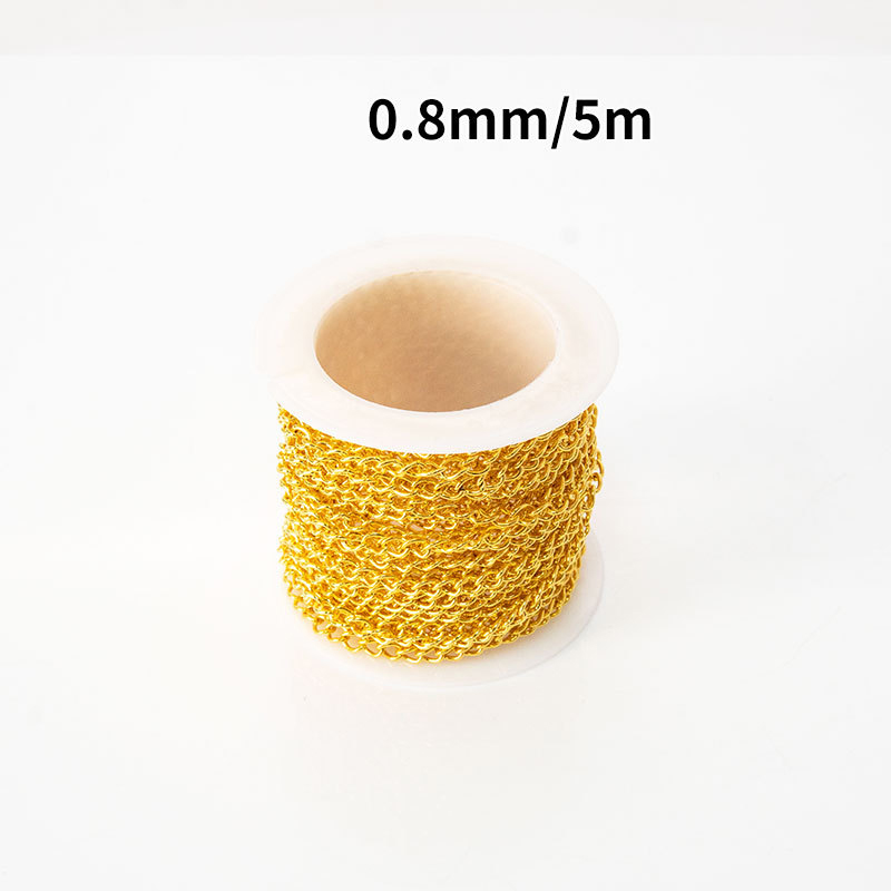 5 m/gold plated/0.8*2.8mm side chain