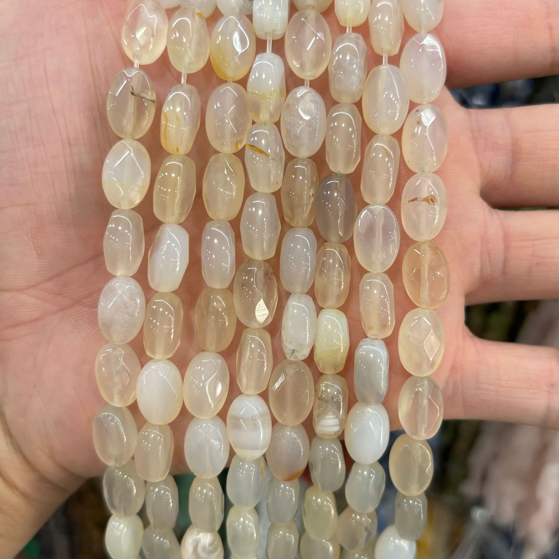 White agate