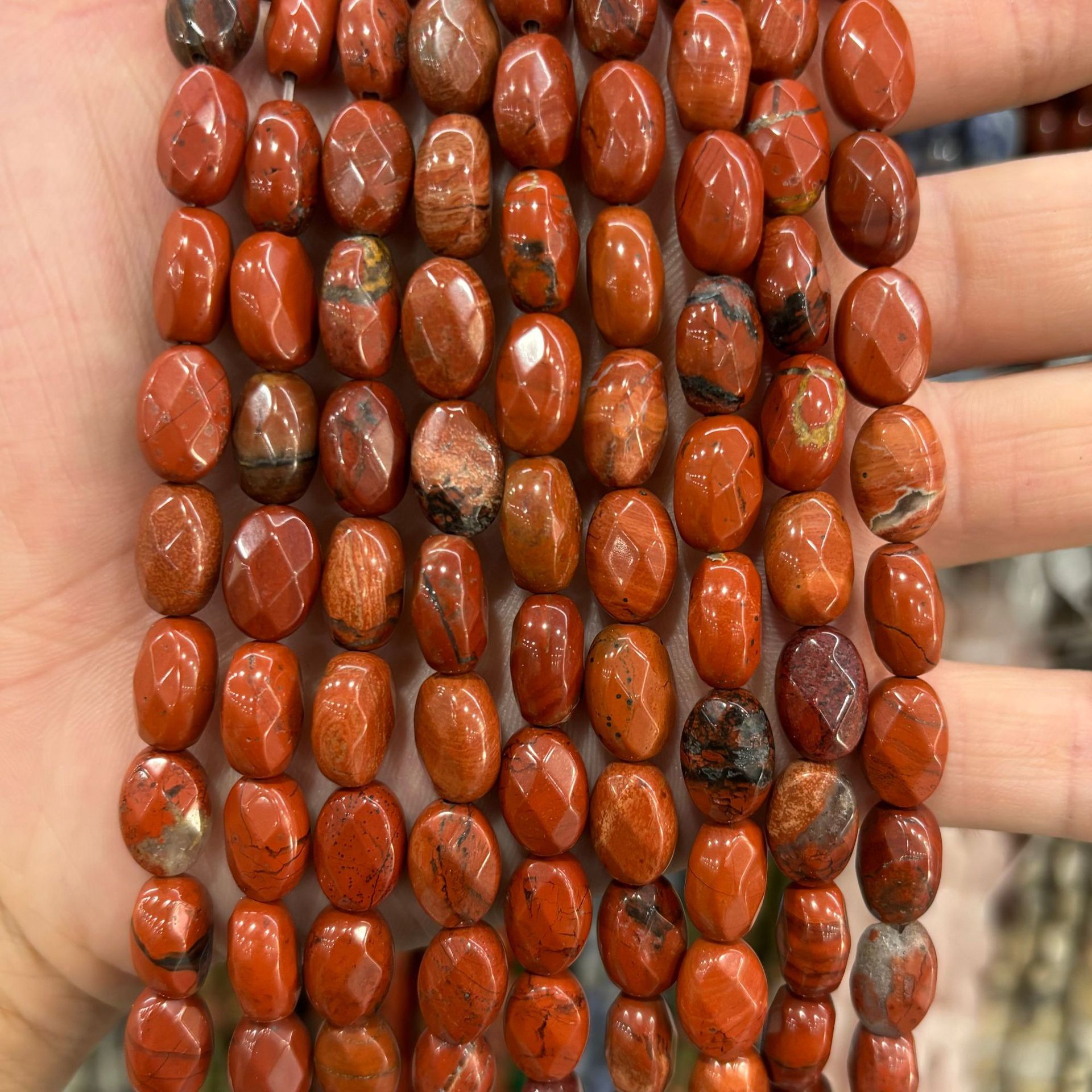 Red stone