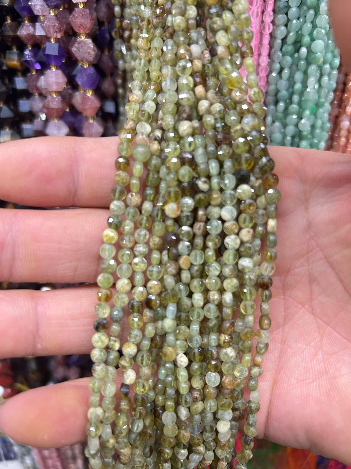 Green garnet