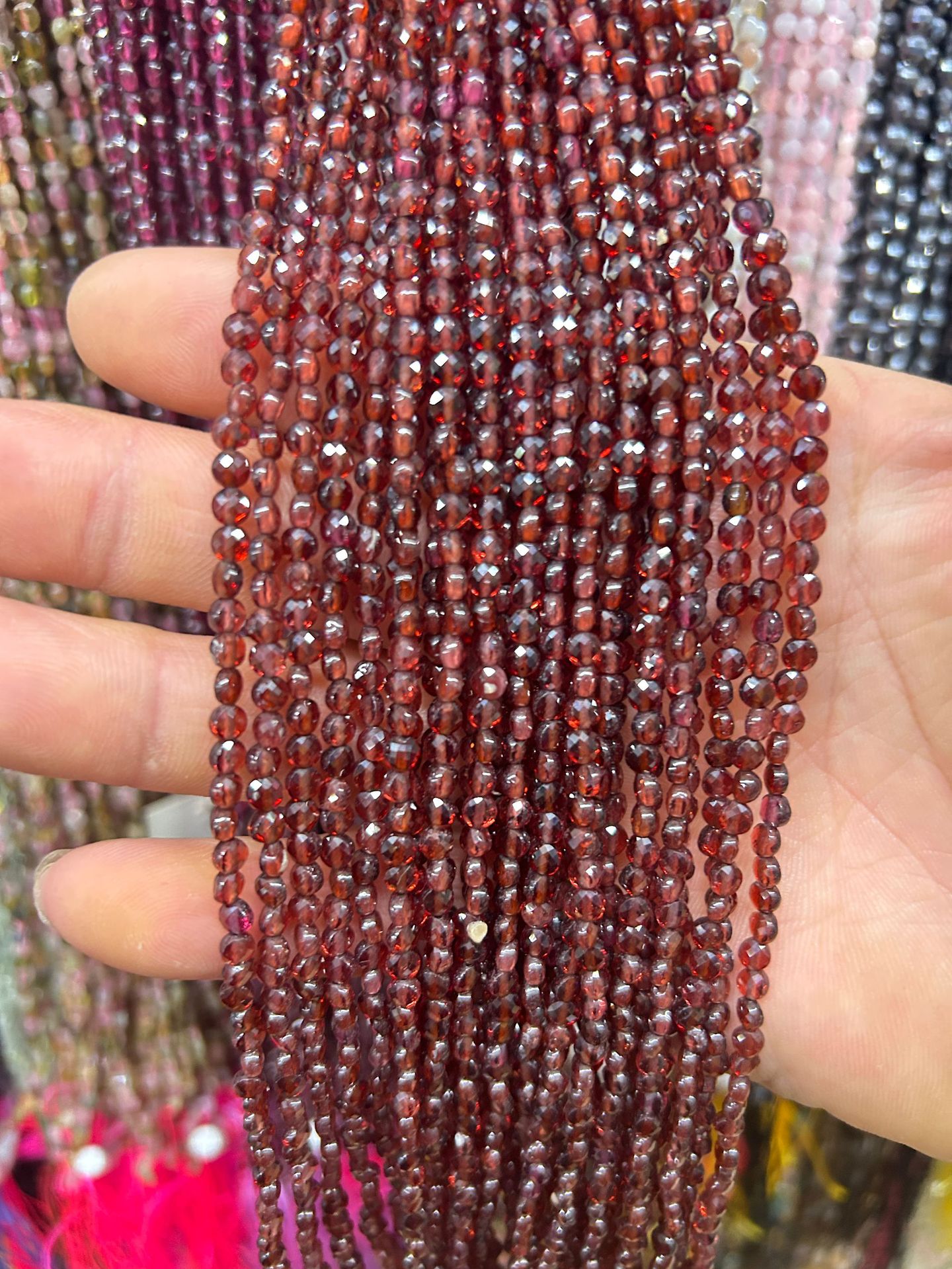 Brown garnet