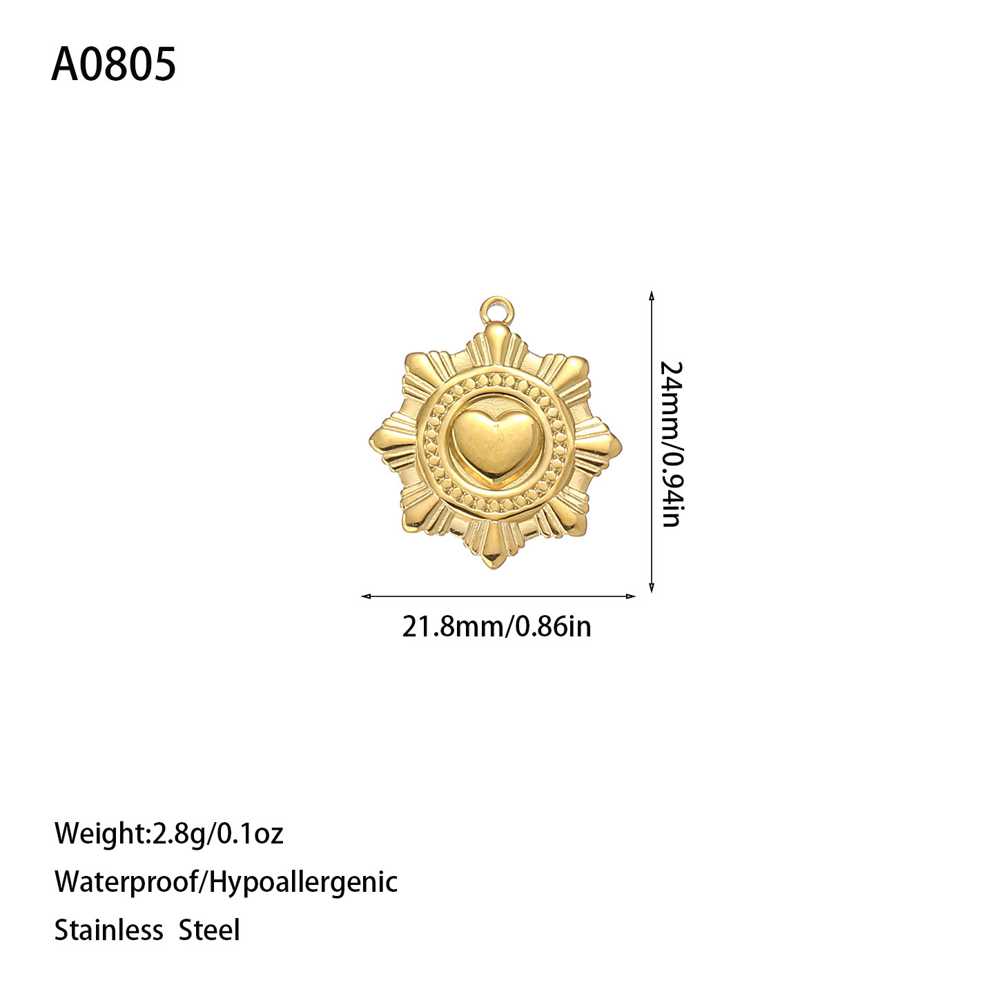 A0805 gold
