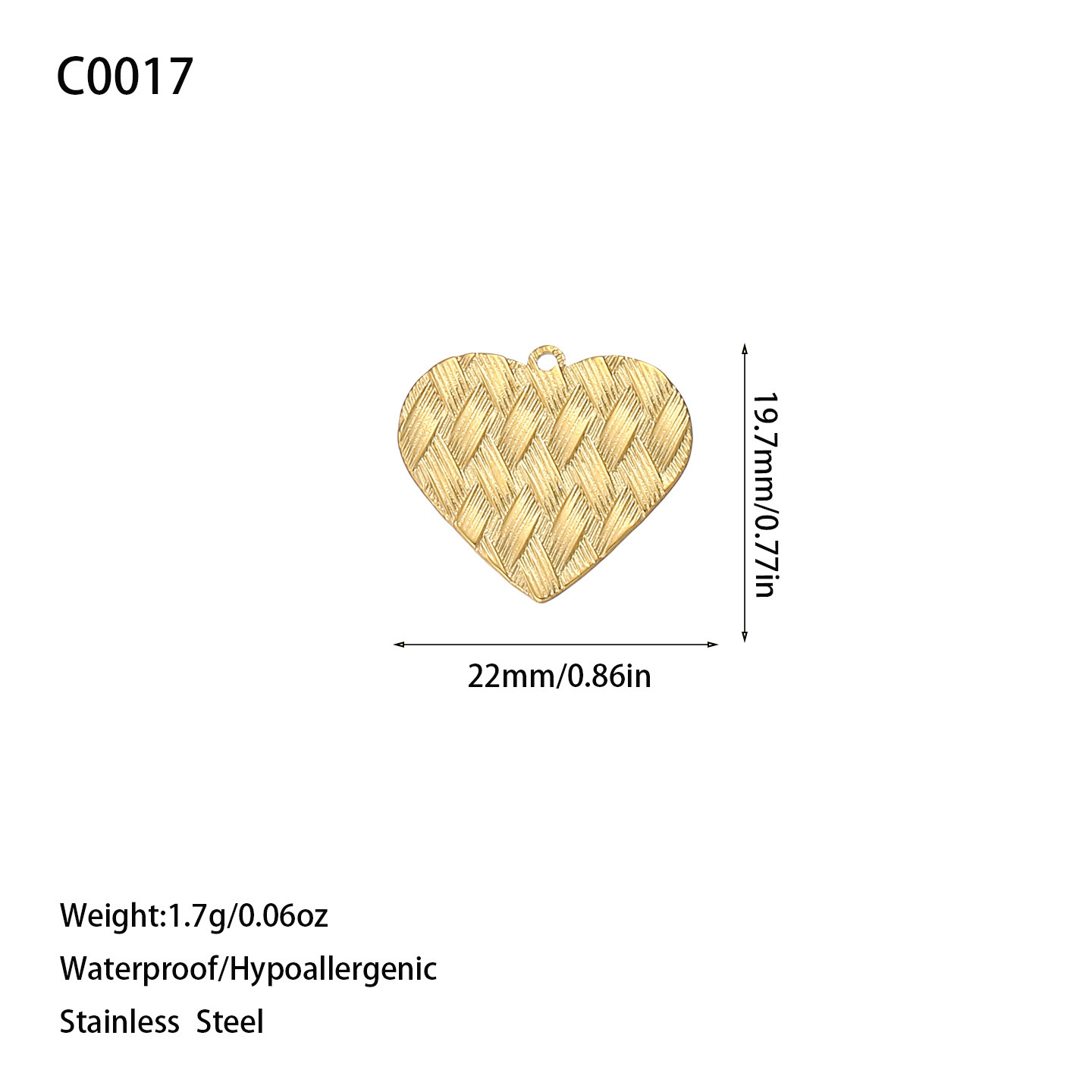 C0017 gold