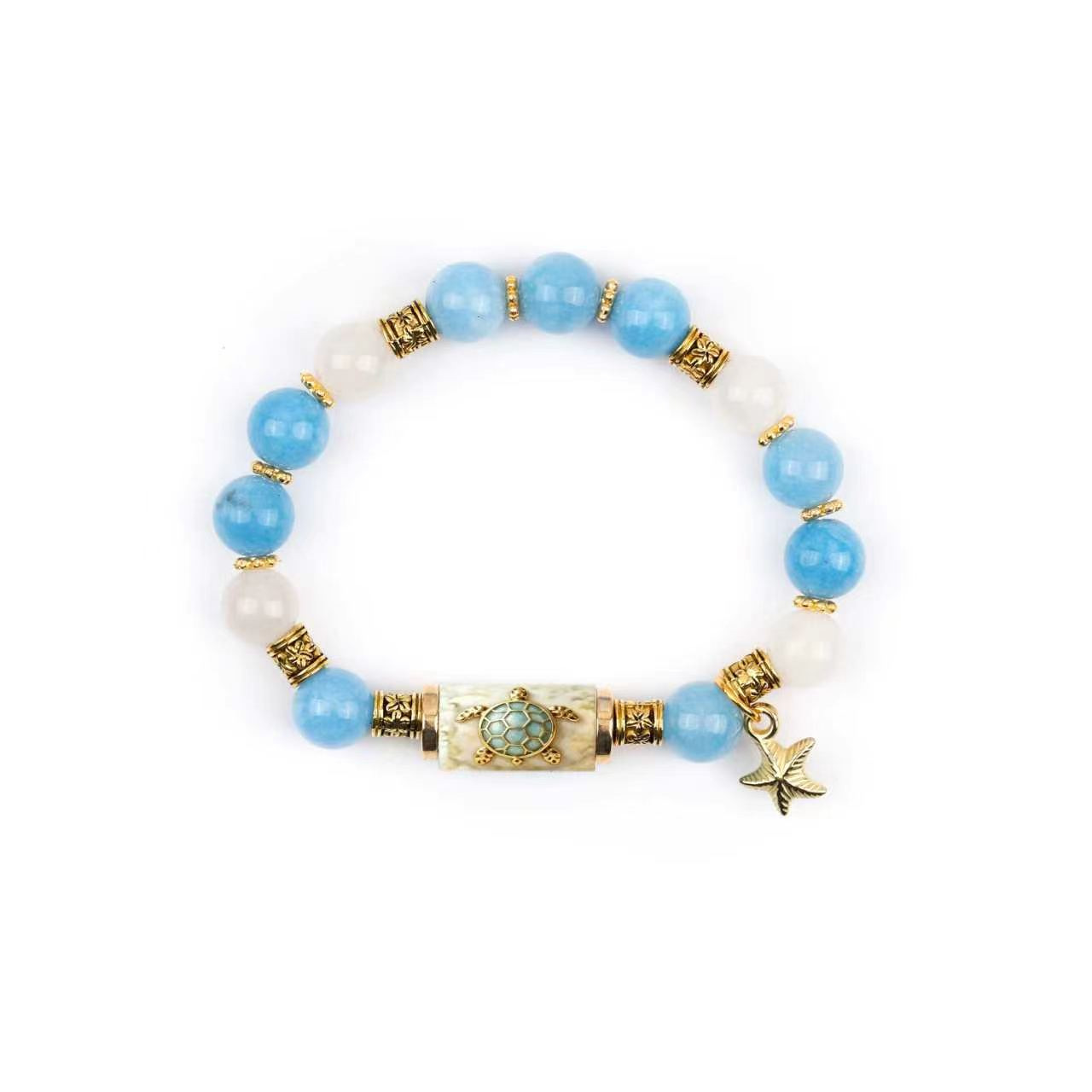Turtle crystal bracelet