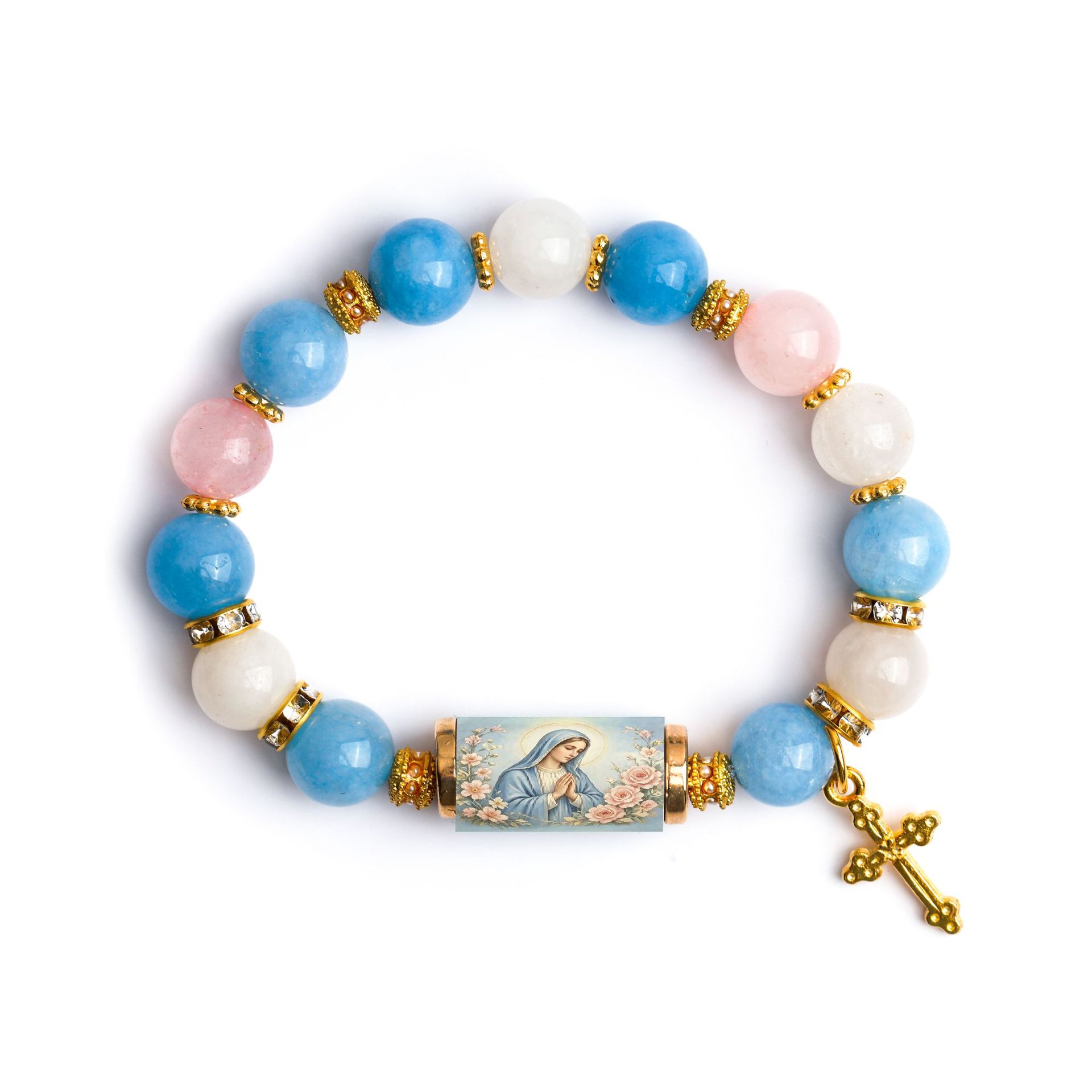 Virgin crystal bracelet