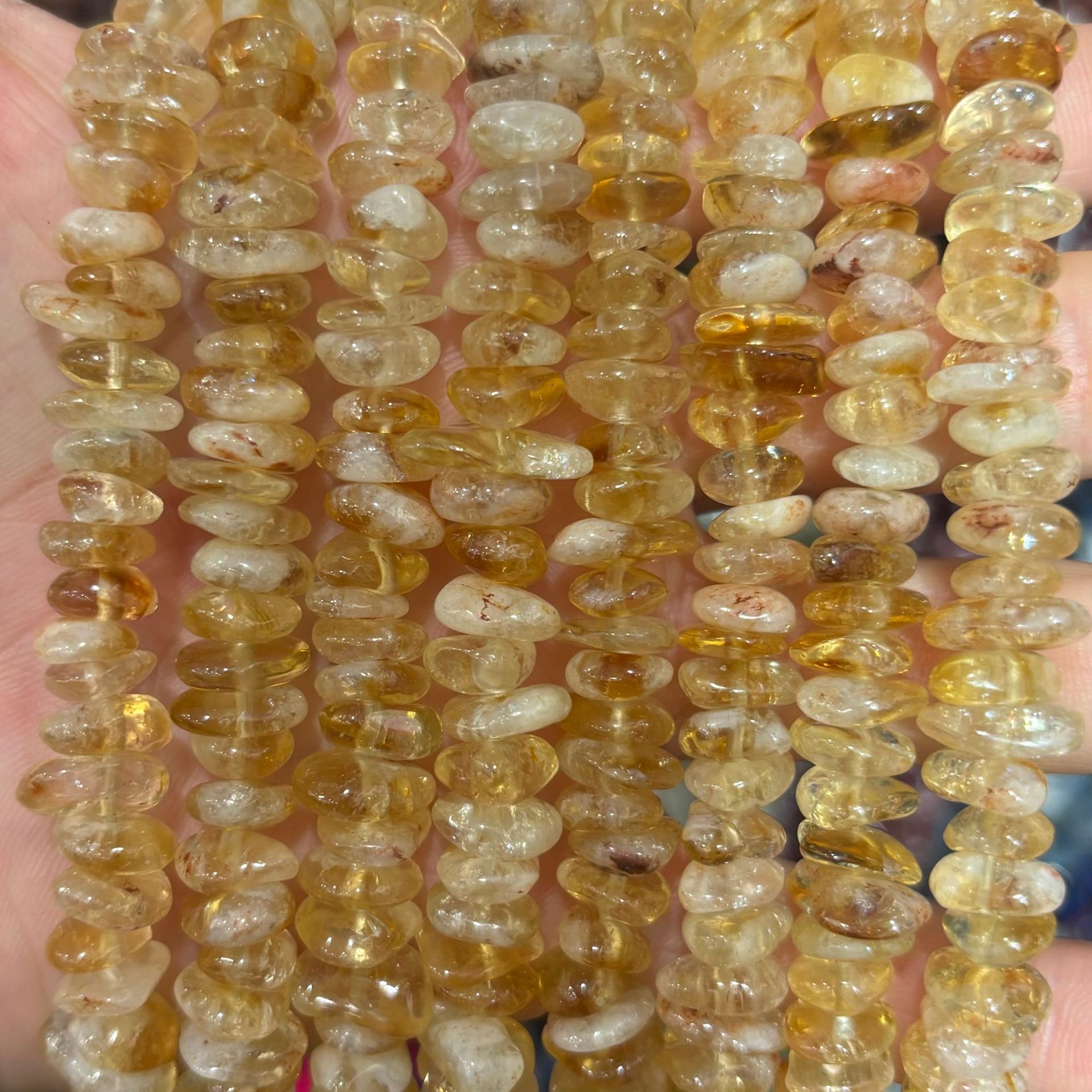 Yellow crystal